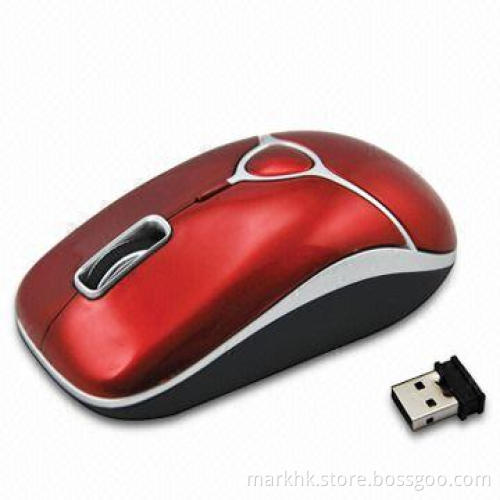 2.4GHz Wireless Mouse with Up to 10m Working Distance and 800DPI High Resolution